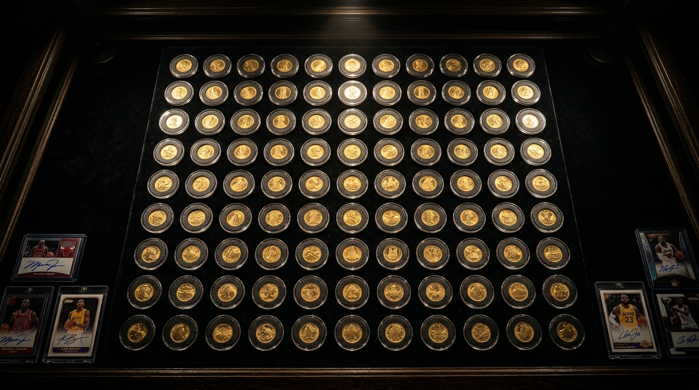 Master Lot: All 77 Pure Gold Coins